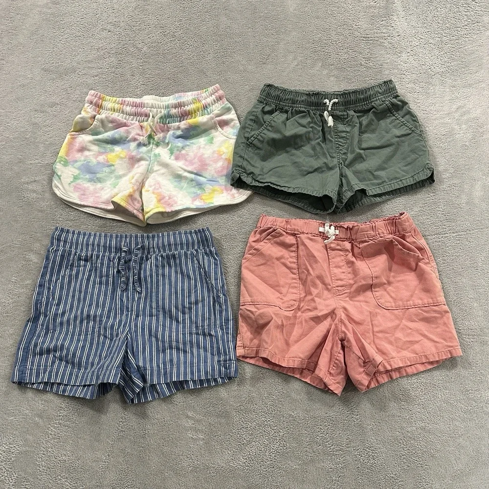 Gap Cat&Jack Wonder Nation 32 Degrees Set of 4 Shorts Girls L (10-12) Summer